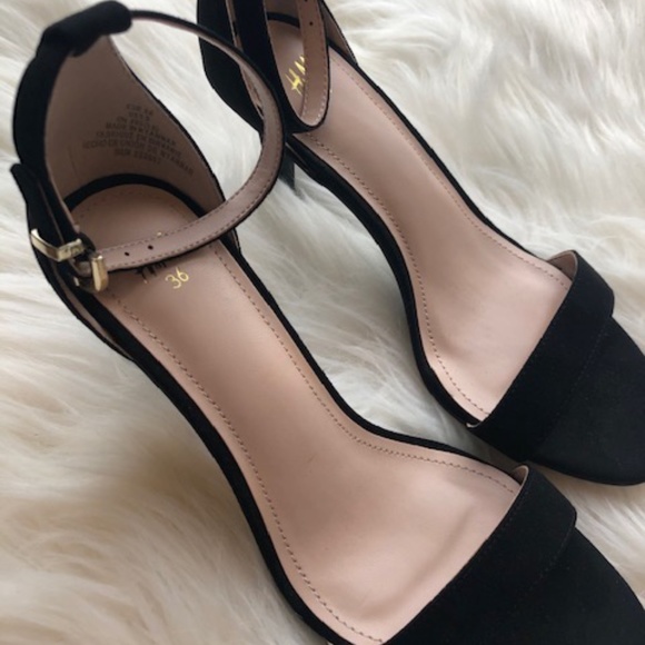 H&M Shoes - New H&M Black Strappy Heels